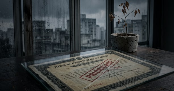 Analisar como a prioridade dada ao serviço da dívida pública revela a subordinação do Estado brasileiro aos interesses d